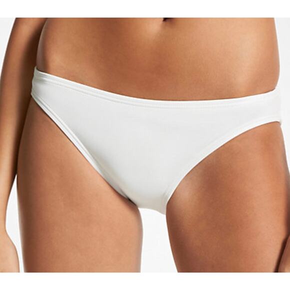 Michael Kors White Nylon Bikini Bottom XS NWT - Picture 1 of 2
